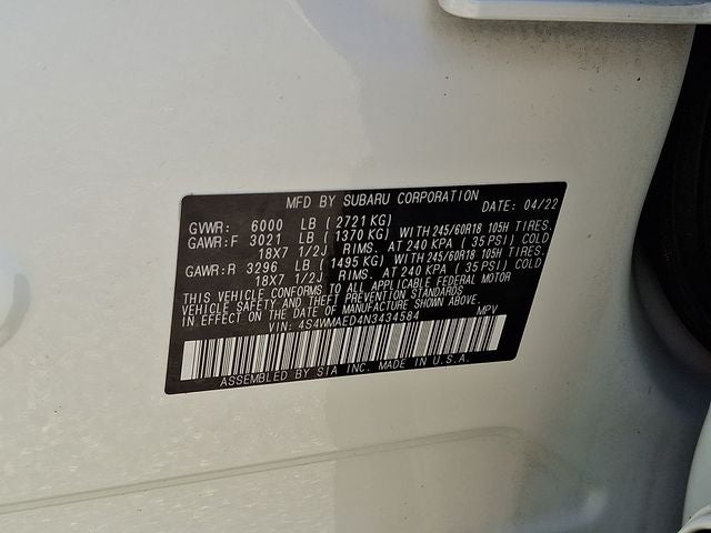2022 Subaru Ascent Premium