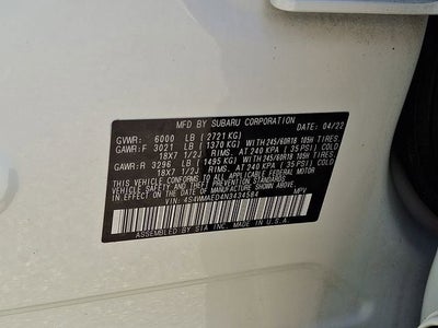 2022 Subaru Ascent Premium