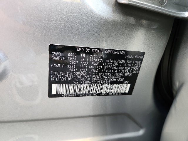 2027 Subaru ASCENT Limited 7-Passenger