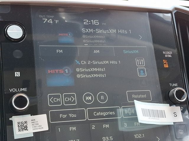 2026 Subaru ASCENT Touring 7-Passenger