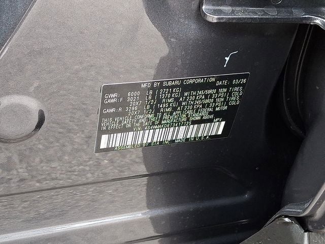 2026 Subaru ASCENT Touring 7-Passenger