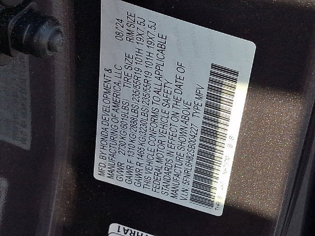2025 Honda Odyssey Touring