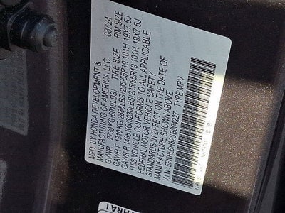 2025 Honda Odyssey Touring