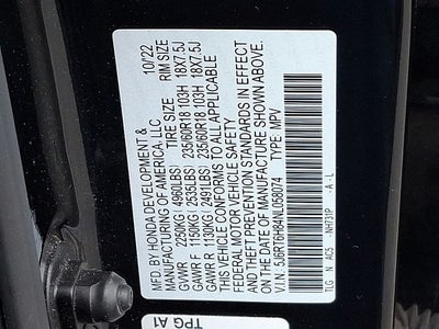 2022 Honda CR-V Hybrid EX-L