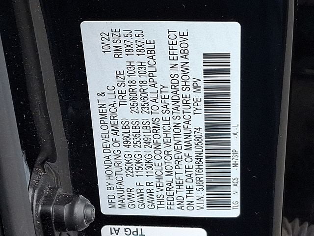 2022 Honda CR-V Hybrid EX-L