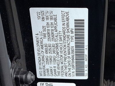 2022 Honda CR-V Hybrid EX-L