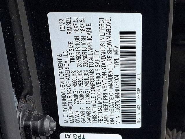 2022 Honda CR-V Hybrid EX-L