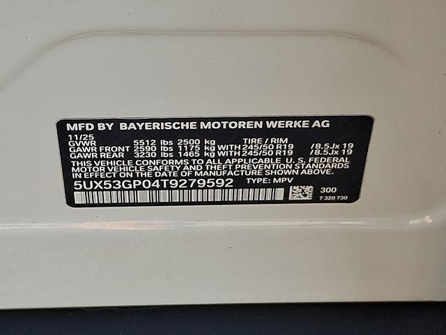 2026 BMW X3 30 xDrive