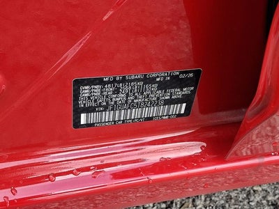 2026 Subaru IMPREZA Sport