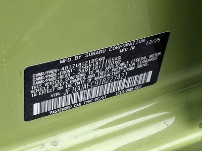 2026 Subaru IMPREZA Sport