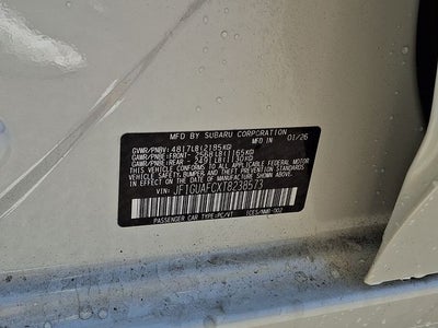 2026 Subaru IMPREZA Sport