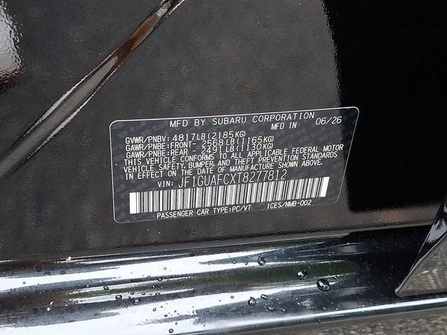 2026 Subaru IMPREZA Sport