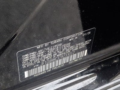 2026 Subaru IMPREZA RS