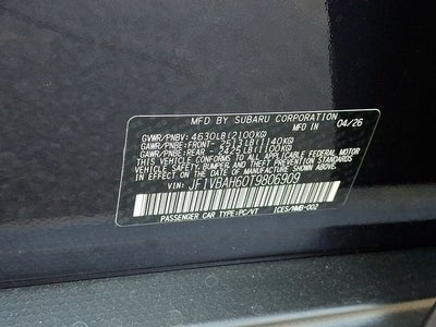 2026 Subaru WRX Premium