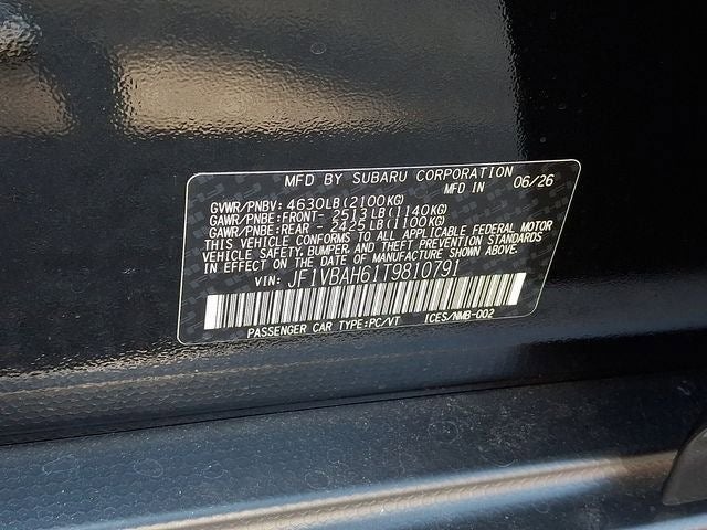2026 Subaru WRX Premium