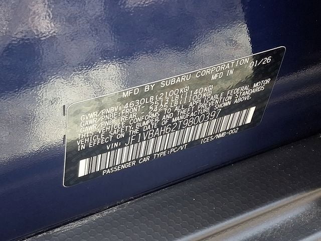 2026 Subaru WRX Premium