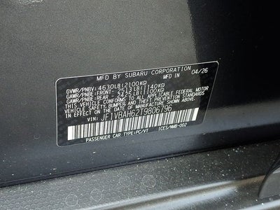 2026 Subaru WRX Base