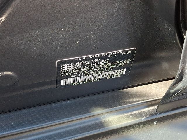 2026 Subaru WRX Premium