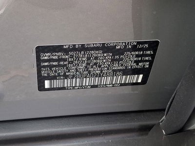 2026 Subaru OUTBACK Premium