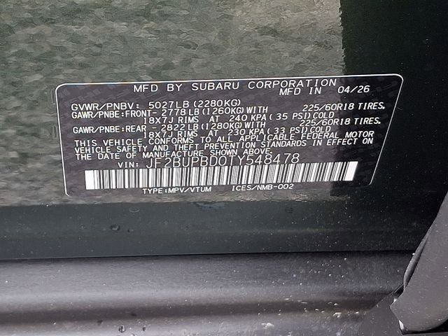 2026 Subaru OUTBACK Premium