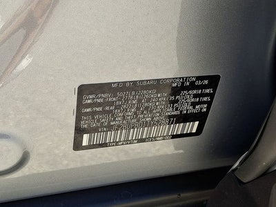 2026 Subaru OUTBACK Premium