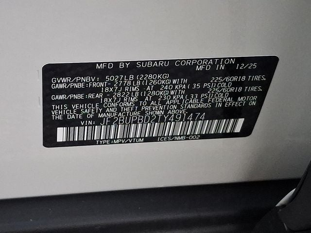 2026 Subaru OUTBACK Premium