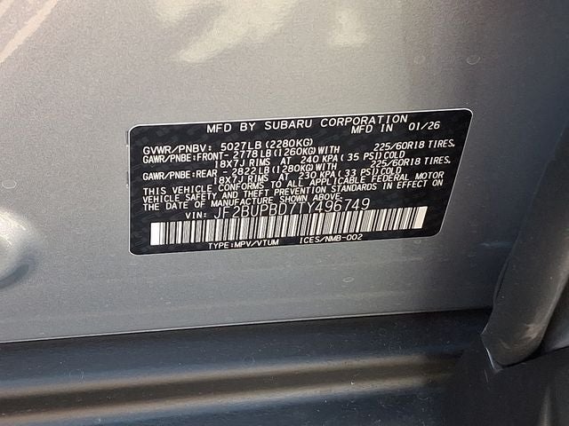 2026 Subaru OUTBACK Premium