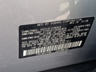 2026 Subaru OUTBACK Premium