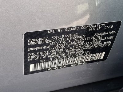 2026 Subaru OUTBACK Premium