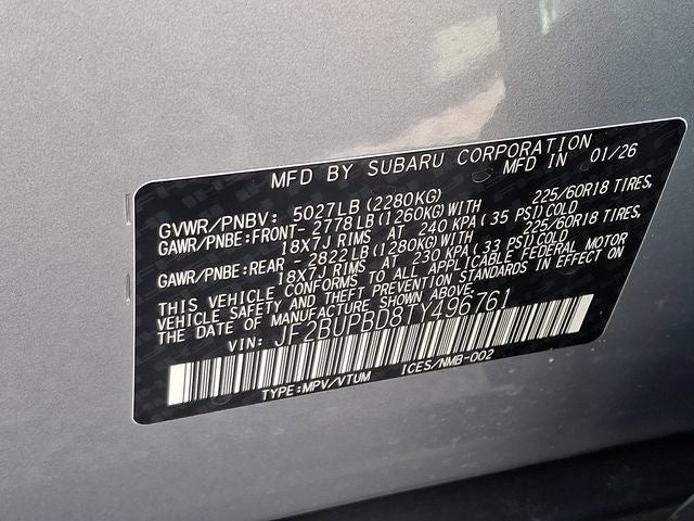 2026 Subaru OUTBACK Premium