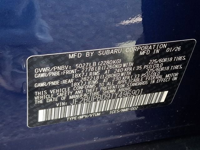 2026 Subaru OUTBACK Premium