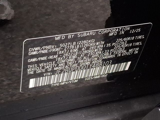 2026 Subaru OUTBACK Limited