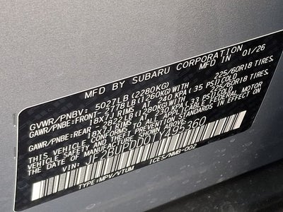 2026 Subaru OUTBACK Limited