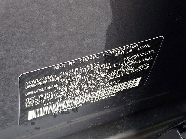 2026 Subaru OUTBACK Limited