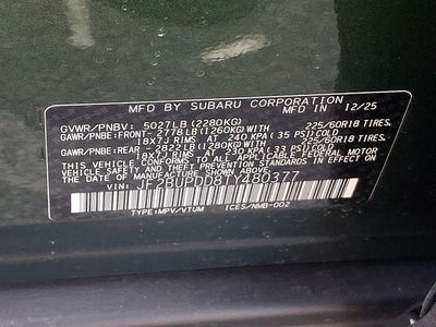 2026 Subaru OUTBACK Limited