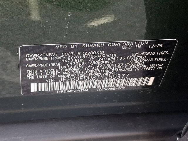 2026 Subaru OUTBACK Limited