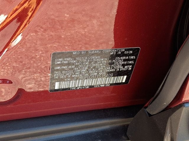 2026 Subaru OUTBACK Limited