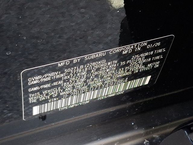 2026 Subaru OUTBACK Touring