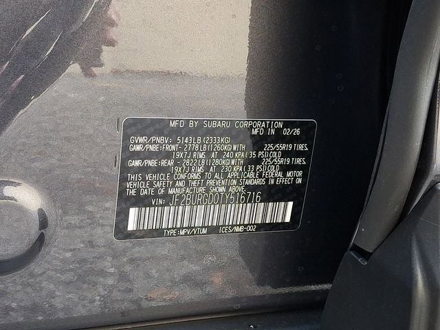 2026 Subaru OUTBACK Limited XT