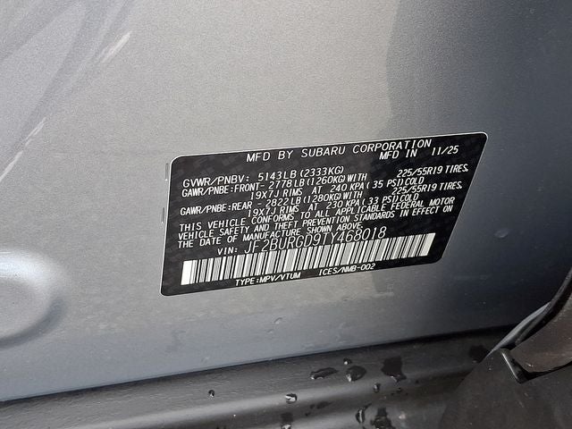 2026 Subaru Outback Limited XT