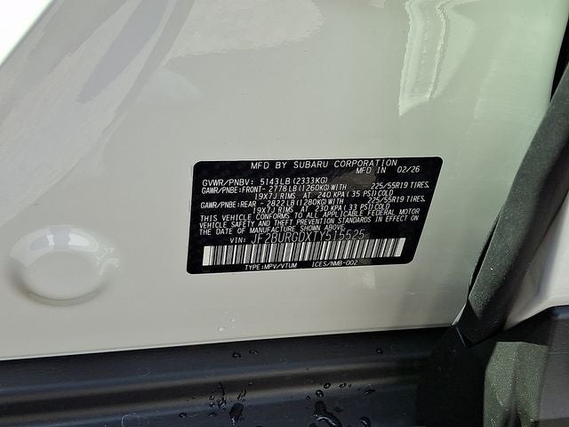 2026 Subaru OUTBACK Limited XT