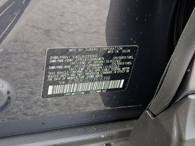 2026 Subaru OUTBACK Touring XT