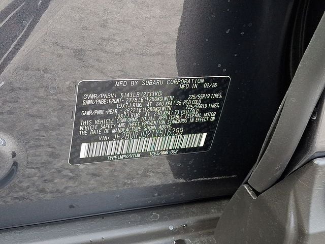 2026 Subaru OUTBACK Touring XT