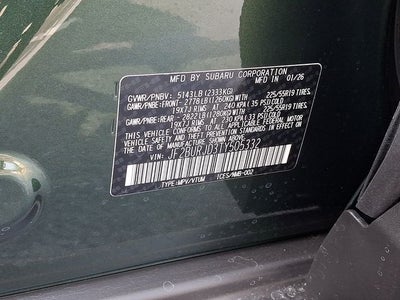 2026 Subaru OUTBACK Touring XT