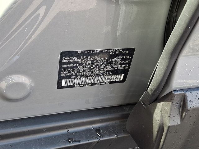 2026 Subaru OUTBACK Touring XT