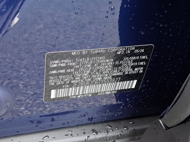 2026 Subaru OUTBACK Touring XT