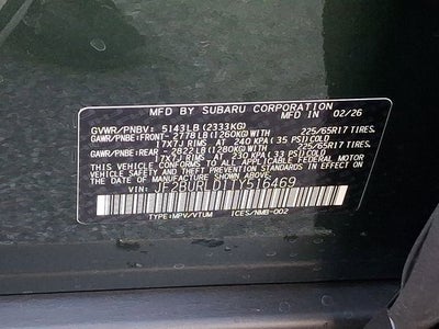 2026 Subaru OUTBACK Wilderness