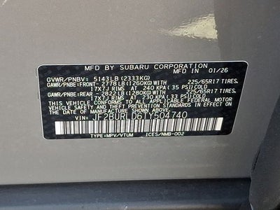 2026 Subaru OUTBACK Wilderness