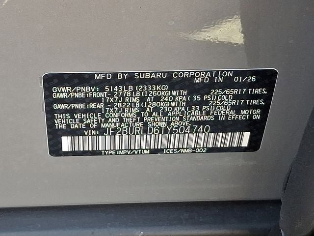 2026 Subaru OUTBACK Wilderness