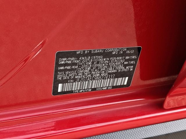 2022 Subaru Crosstrek Premium